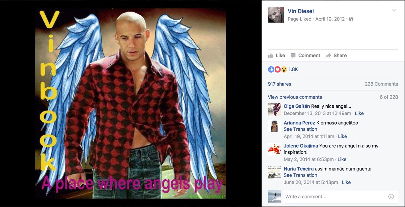 Vin Diesel Straight Porn - Jerry Saltz in Conversation on the Art of Vinbook