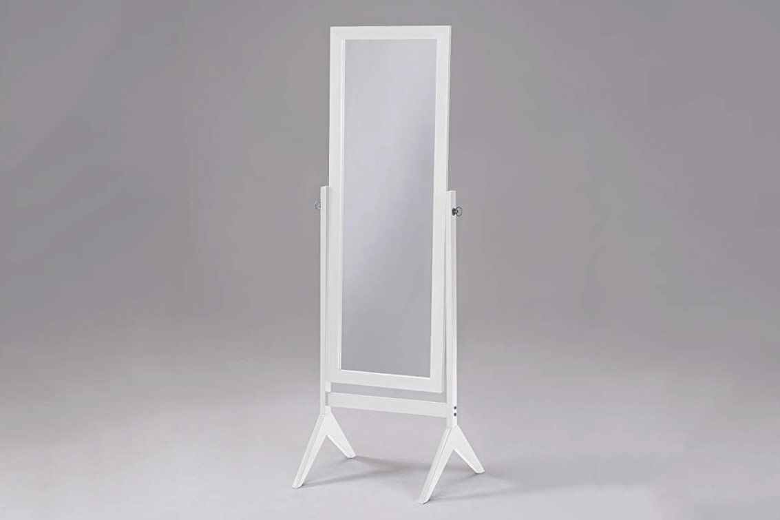 Black, 59×20 brisafe Soft Mirror Unbreakable No Glass Floor Mirror Full Length Wall Mirror for Bedroom Lightweight Full Body Standing Mirror