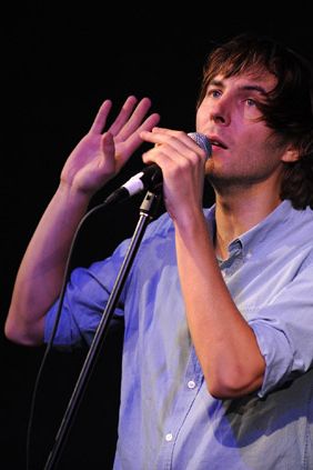 That also seems like a new shirt. Brighter blue! (Or weirder lights.)