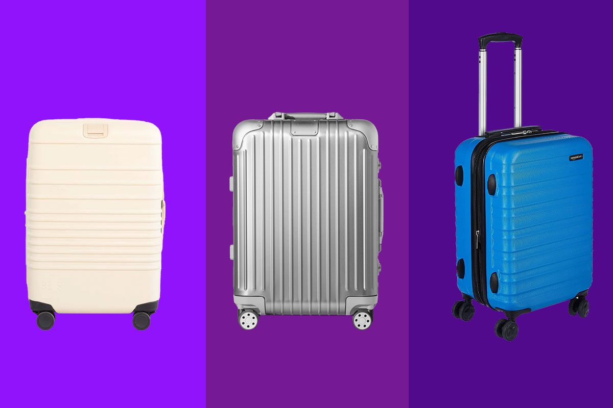Olive Basics Expandable Softside Carry-On Luggage Suitcase With TSA Lock And Wheels 19 Inch 