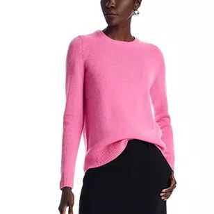 C by Bloomingdale's 100% Cashmere Crewneck Sweater