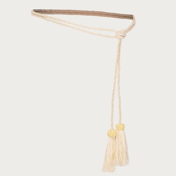 SAME Tassel Rope Belt