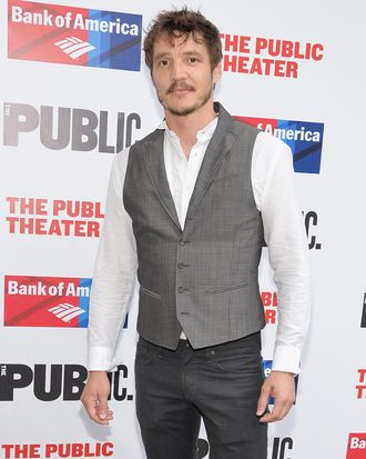 NEW YORK, NY - JUNE 23: Actor Pedro Pascal attends the Public Theater's 2014 Gala celebrating 