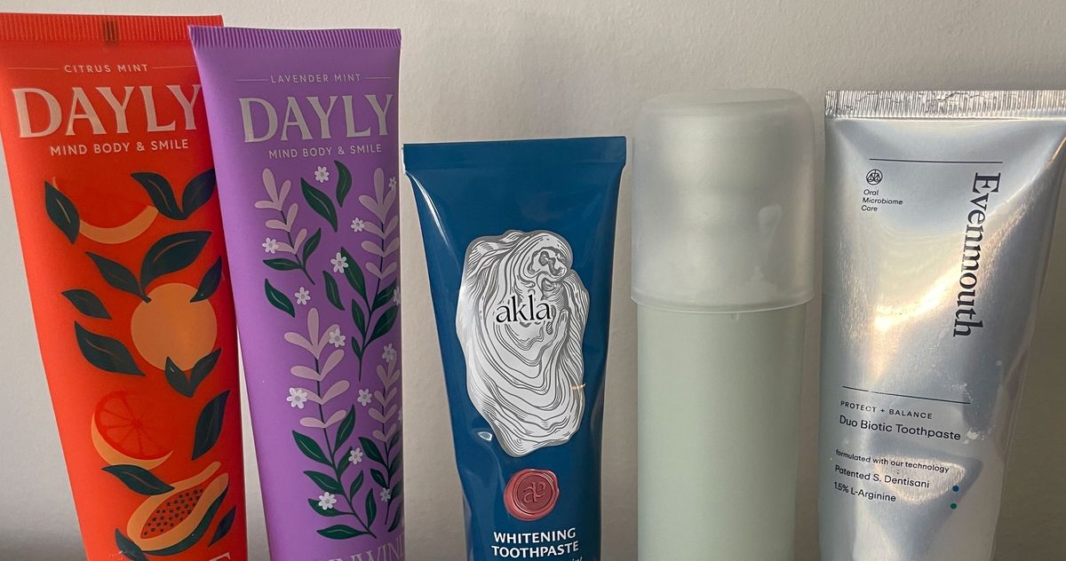 I Tested 4 New Fancy Toothpastes