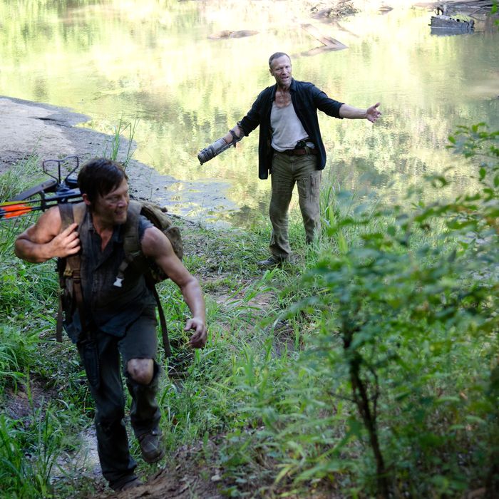 The Walking Dead Recap Brotherly Shove 5754