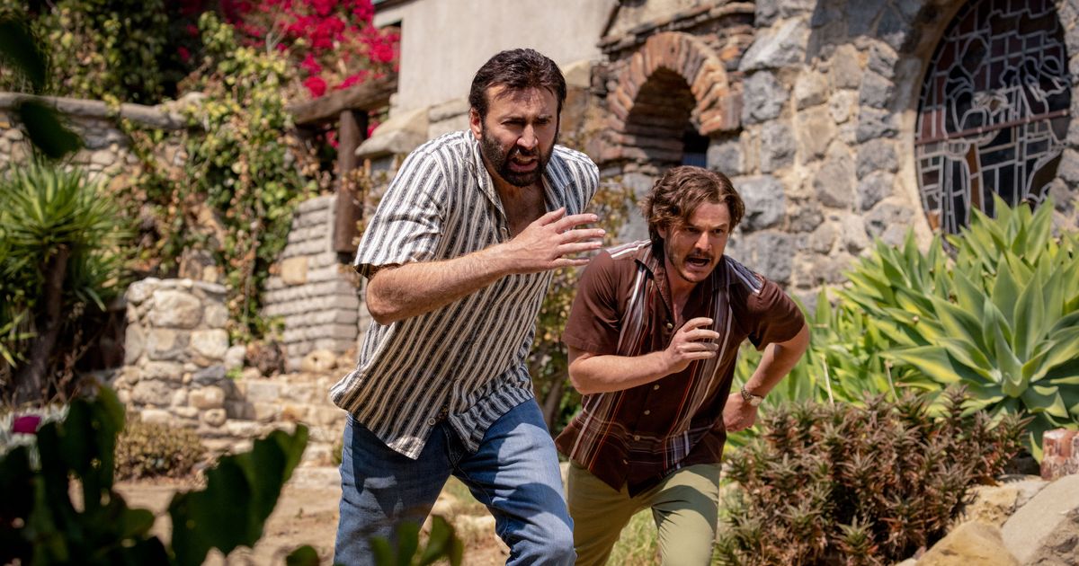 Pedro Pascal and Nic Cage’s Pillow Scene Was Not Scripted