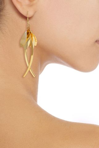 Kenneth Jay Lane gold-tone earrings