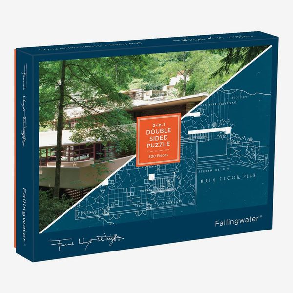 Frank Lloyd Wright Fallingwater 500 Piece Double-Sided Puzzle