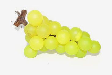 Italian Alabaster Stone Green Grapes - 7”