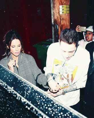 Kate Beckinsale and Pete Davidson.