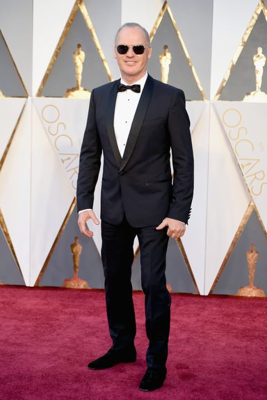 Michael Keaton 
Suit by Dolce & Gabbana.