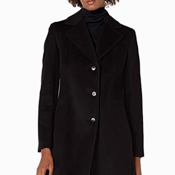 Calvin Klein Classic Cashmere Wool Coat