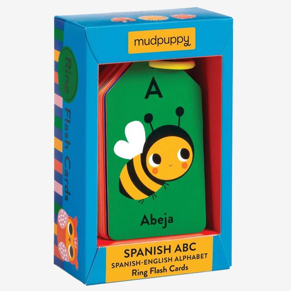 Mudpuppy Spanish-English ABC Ring Flash Cards