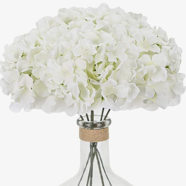 Waipfaru White Hydrangea Artificial Flowers