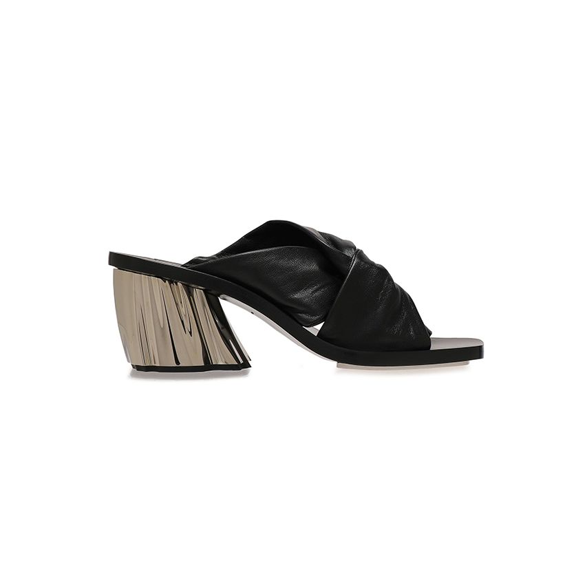 Proenza Schouler Twisted leather mules