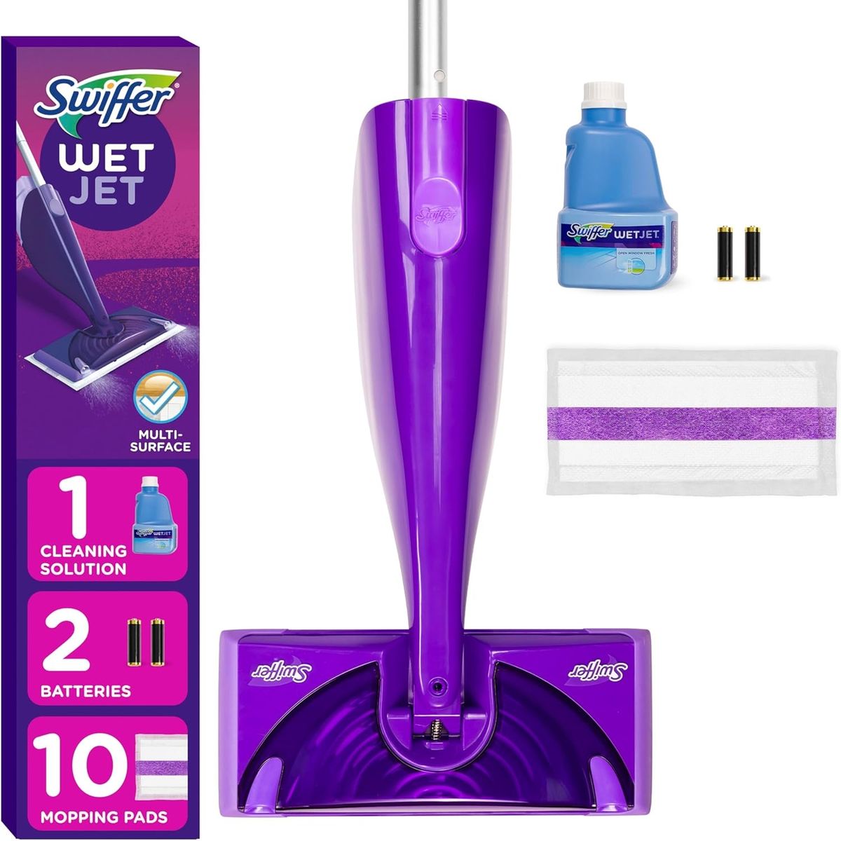 Swiffer WetJet Spray Mop Cleaner Starter Kit