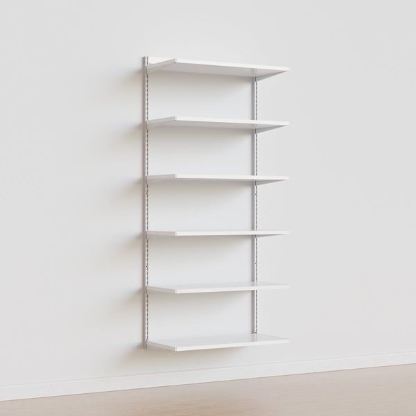 Decor+ by Elfa 3’ x 16” Basic Shelving