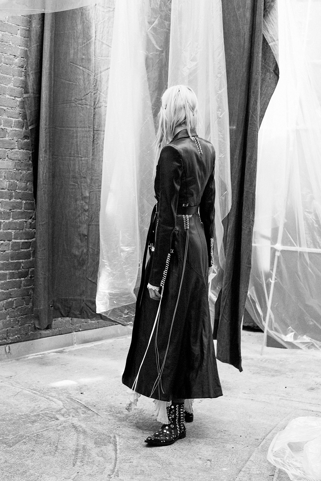 Alexander McQueen's Fall Collection on Model Soo Joo Park