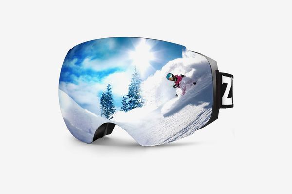 Ravs Ski Goggles Snowboard Glasses Goggles Snow Goggles Anti Fog Silver Dis 