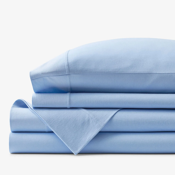 The Company Store Company Cotton Jersey Knit Sheet Set - Queen