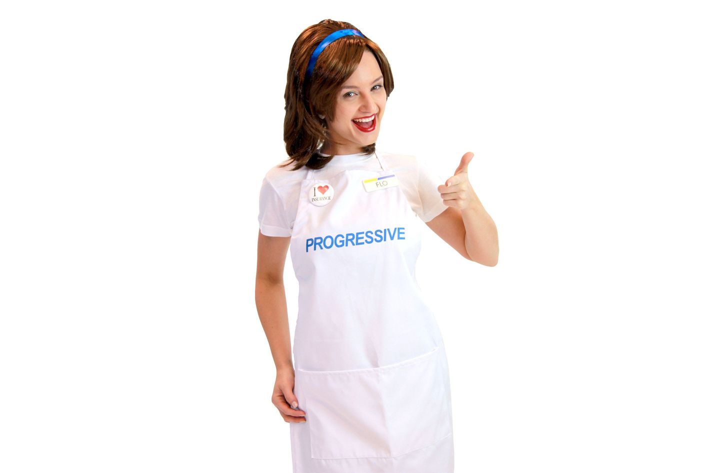 Sexy flo from progressive costume