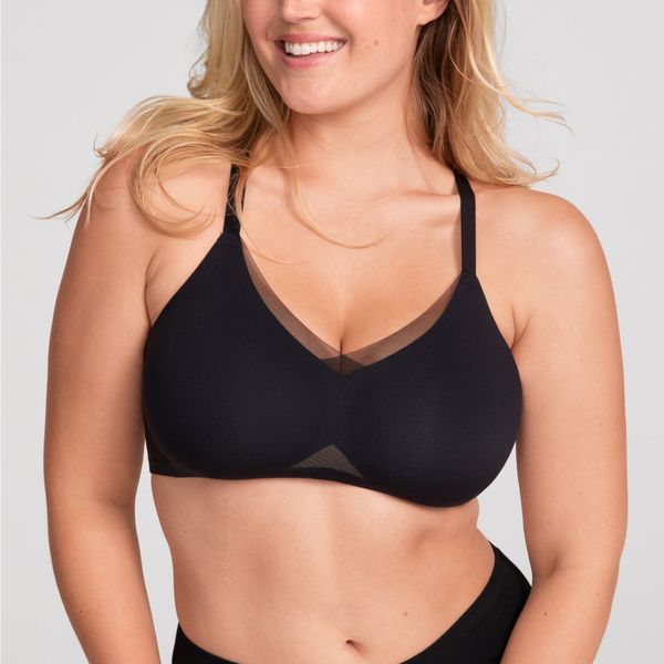 Orthopedic minimizer bra for comfortable and practical back