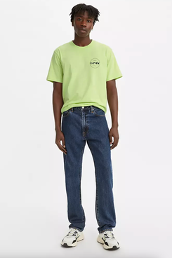 best levi's straight jeans