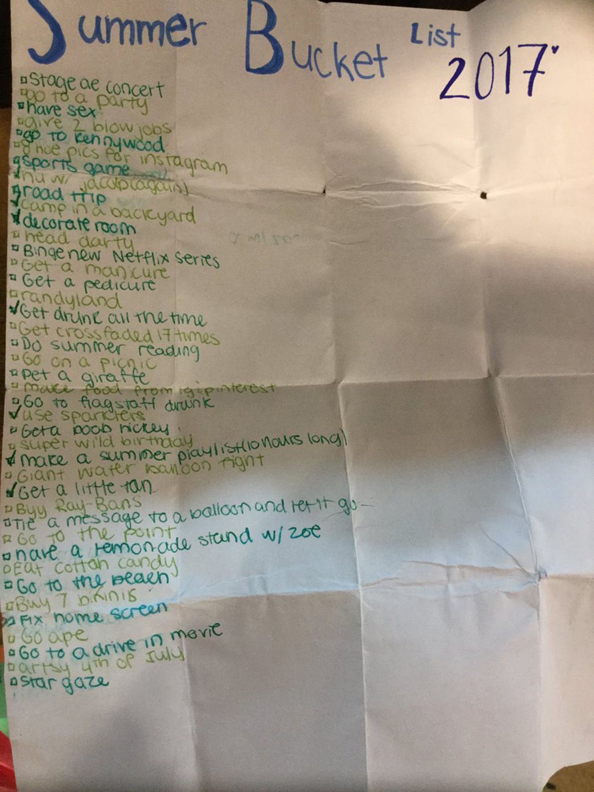 This Amazing Summer Bucket List Is Going Viral