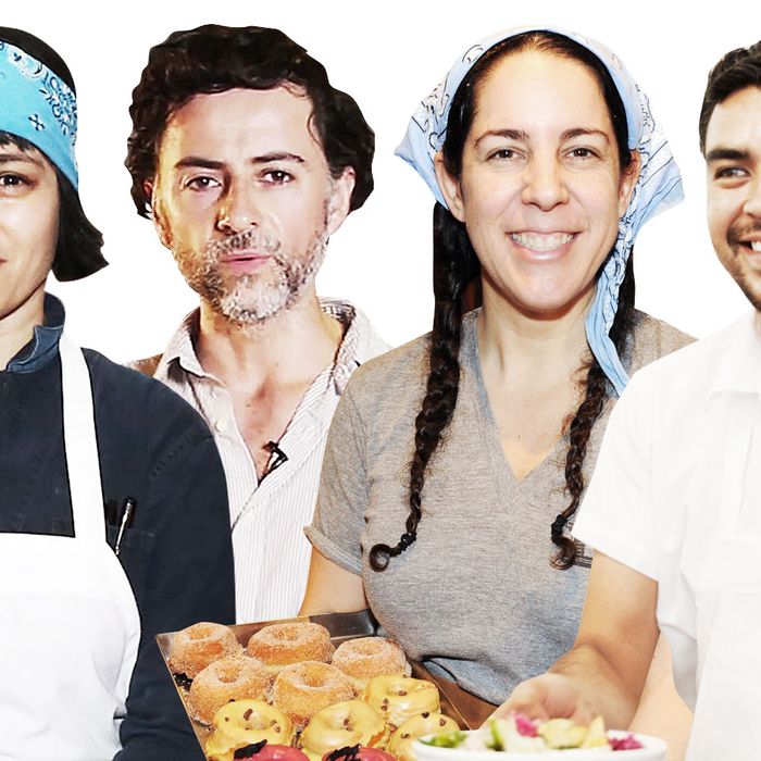 Camille Becerra, Fernando Aciar, Fany Gerson, and Gerardo Gonzalez.