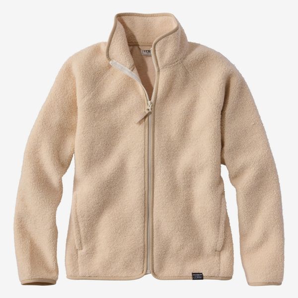 L.L. Bean Women's All Season Wool Fleece Full-Zip Jacket
