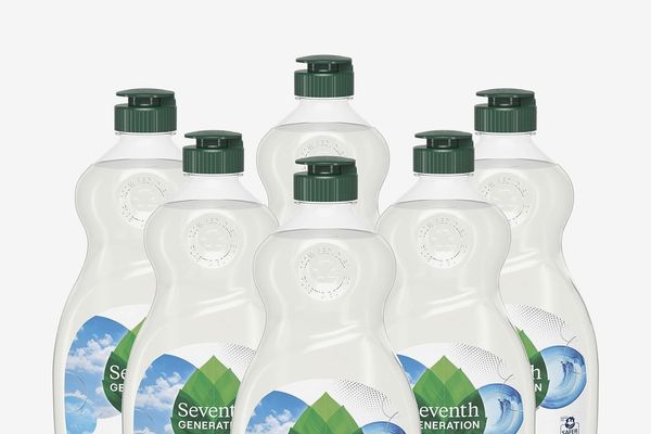 Seventh Generation Free and Clear Dish Liquid, 19 Ounces - 6 Pack