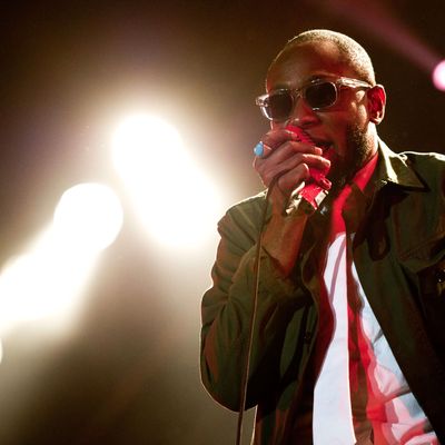 US musician Yassin Bey aka Mos Def performs during the OpenAir music festival in Frauenfeld, Switzerland, 07 July 2012. The 18th OpenAir Frauenfeld takes place from 06 to 08 July.