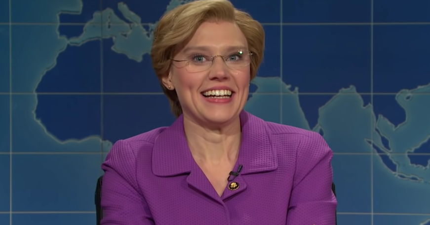 SNL: Elizabeth Warren Kate McKinnon BDSM Sketch [WATCH]