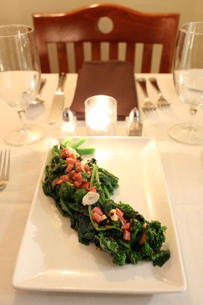 Tucker Square Market Vegetables (pancetta and broccoli raab)