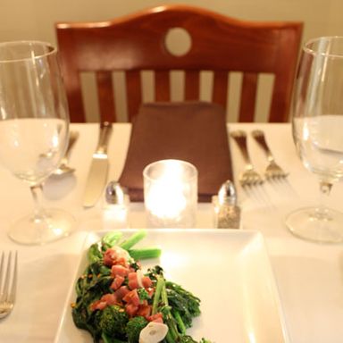 Tucker Square Market Vegetables (pancetta and broccoli raab)