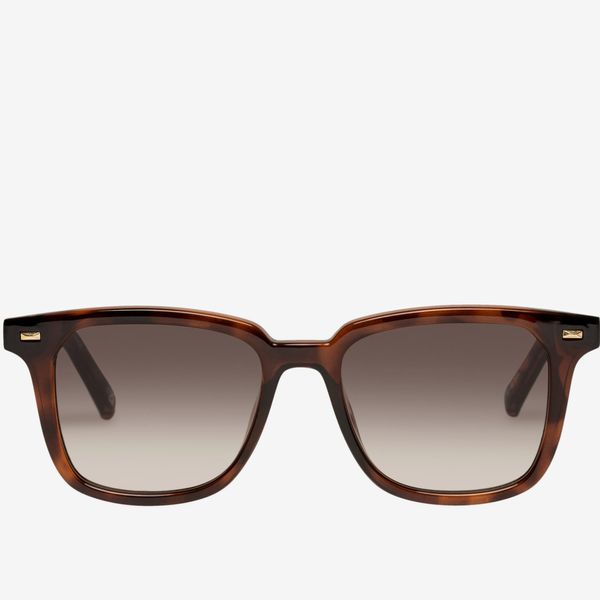 Le Specs Steadfast 51mm Gradient D-Frame Sunglasses