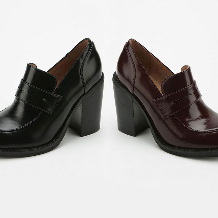 Cut Chat: Reminiscing About Nineties Heeled Loafers, Now Back in Stores