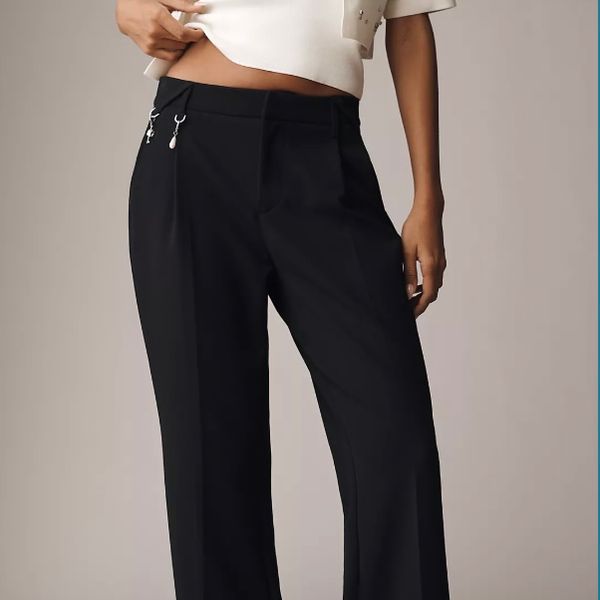 Slim Flare Trouser Pants