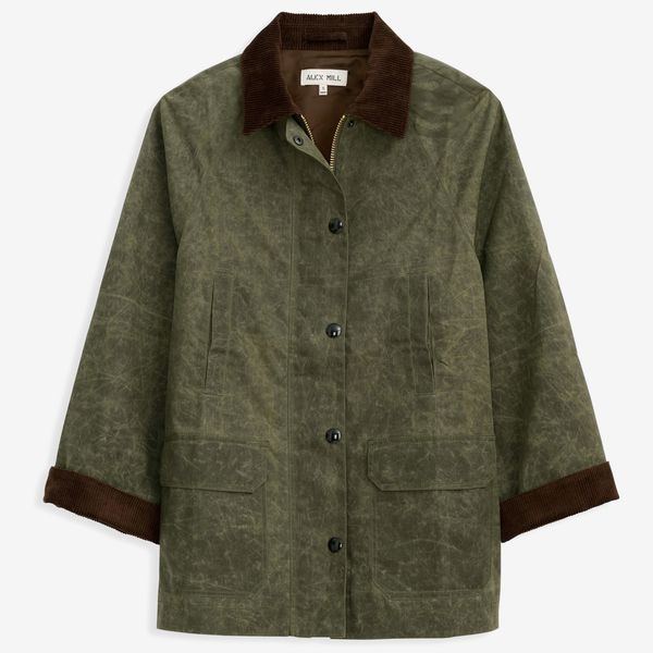 Alex Mill Chiltern Street Jacket in Waxed Cotton