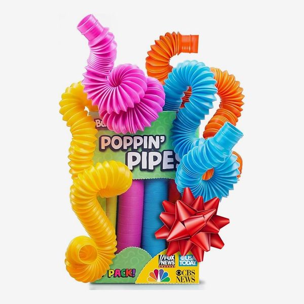 BunMo Poppin' Pipes Pop Tubes - 4-Pack