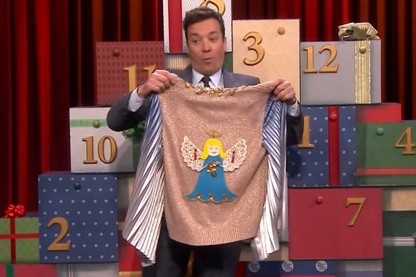 Jimmy fallon ugly outlet sweater 2018