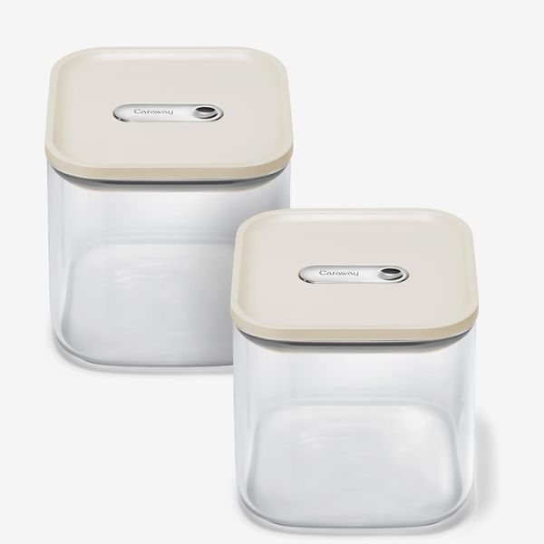 Caraway Glass Airtight Food Storage Containers with Lids