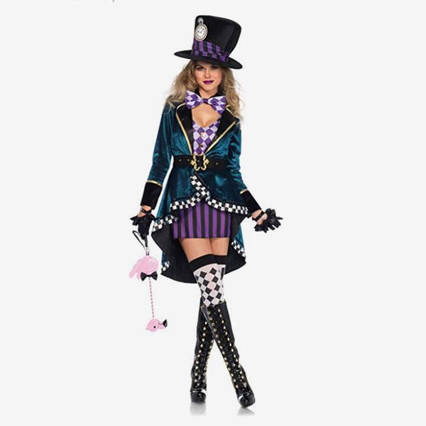 Leg Avenue Women's Delightful Mad Hatter Halloween Costume