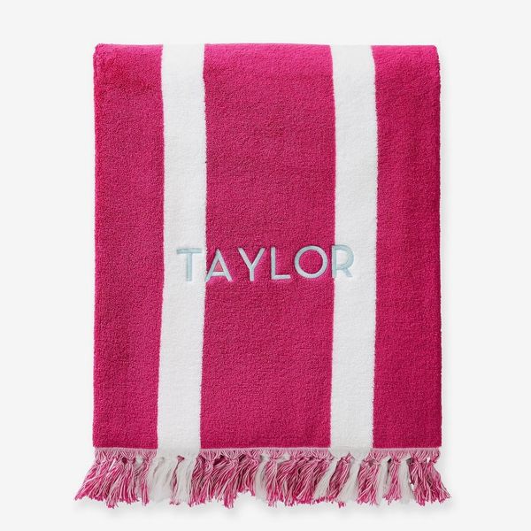 Mark & Graham Classic Stripe Beach Towel