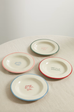 Laetitia Rouget Food for Thought Ceramic Dessert Plates