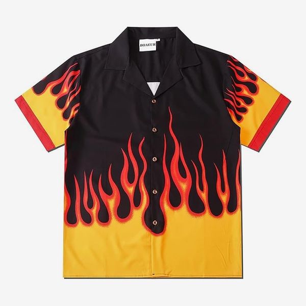 Boaeur Flame Button Down