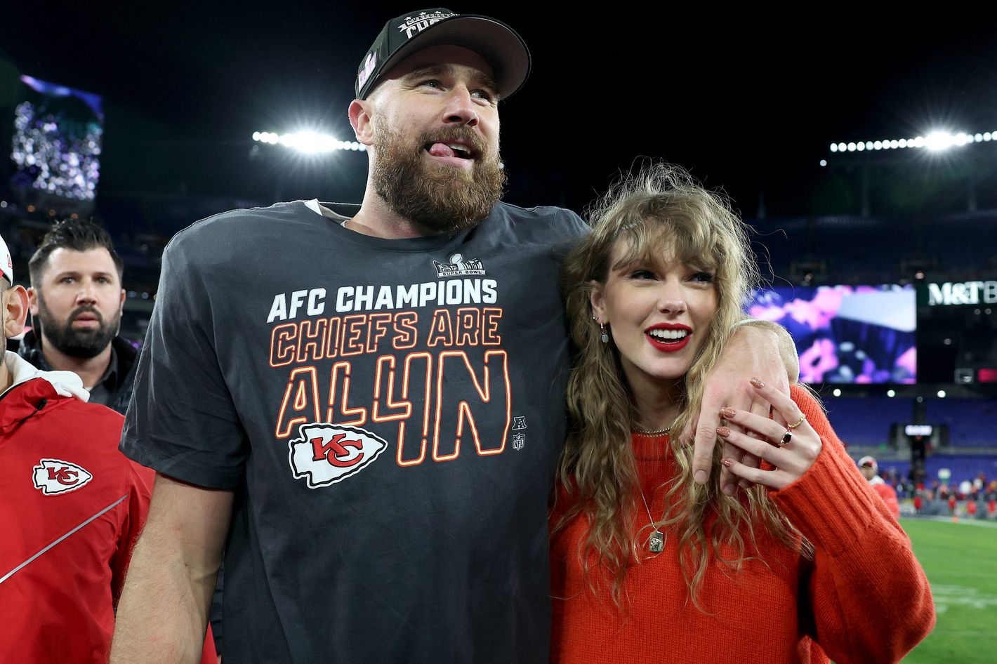 Taylor Swift and Travis Kelce Partied and Held Hands in Vegas