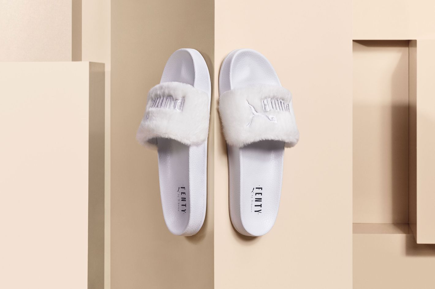 You Know You Want Rihanna s New Fur Slides