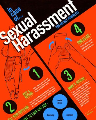 sexual harassment in the workplace poster