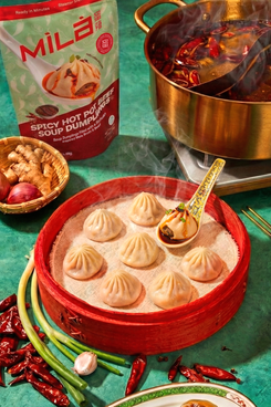 MìLà Soup Dumplings - Spicy Hot Pot Beef